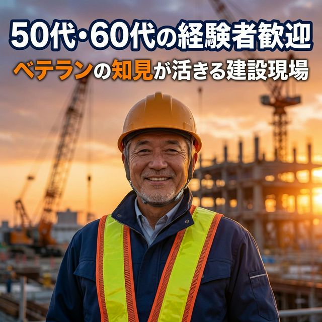 50代、60代も活躍