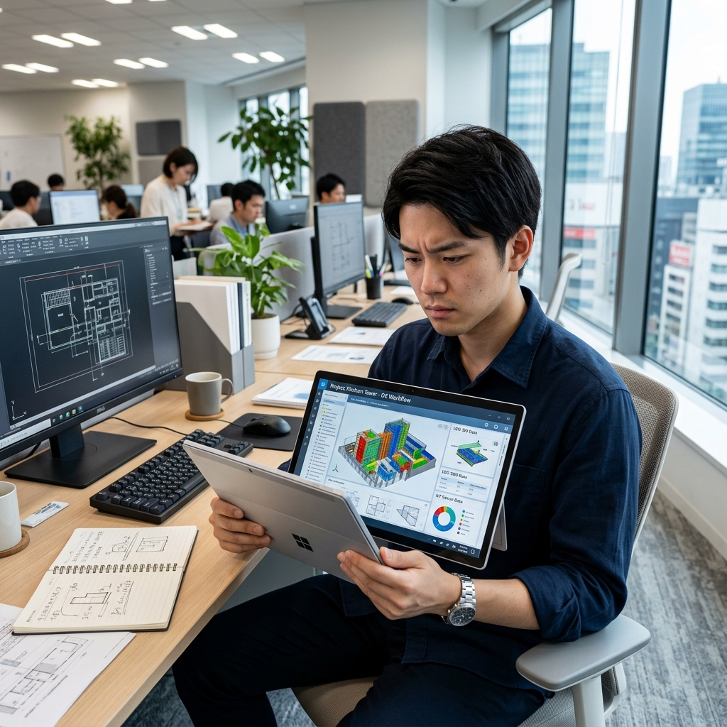 考えている男性